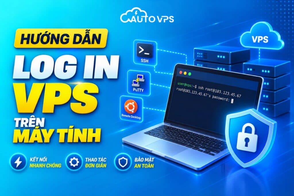 Hướng dẫn đăng nhập VPS trên máy tính