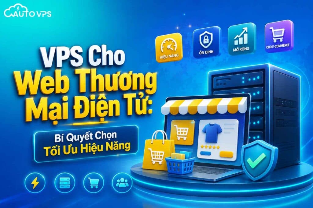 VPS Cho Web Thương Mại Điện Tử