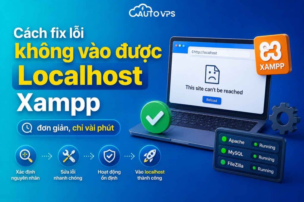 fix lỗi không vào được Localhost XAMPP
