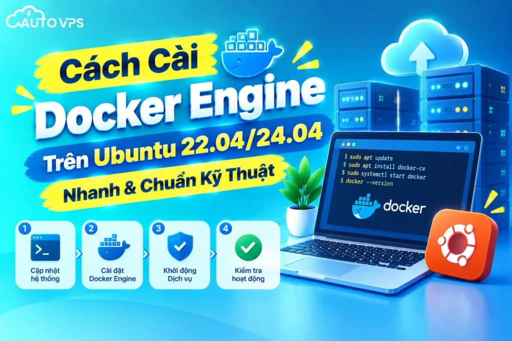 Cách Cài Docker Engine Trên Ubuntu