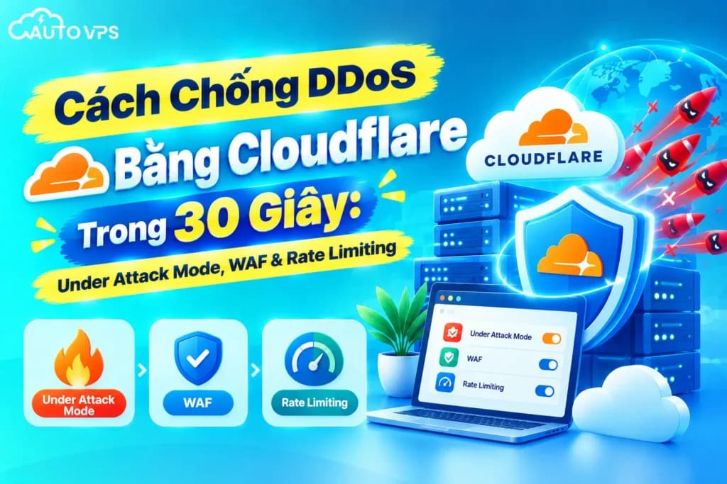 Cách Chống DDoS Bằng Cloudflare
