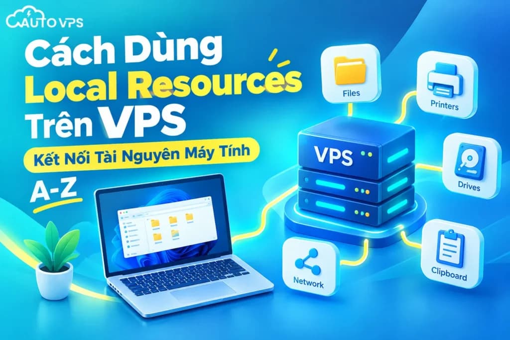 Cách Dùng Local Resources Trên VPS