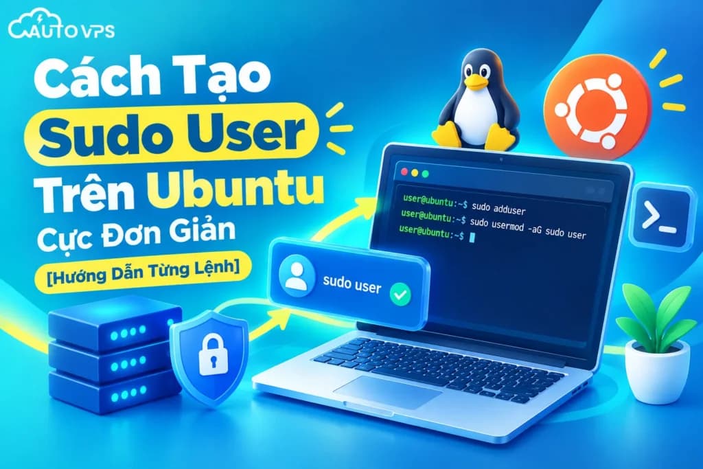 Cách Tạo Sudo User Trên Ubuntu