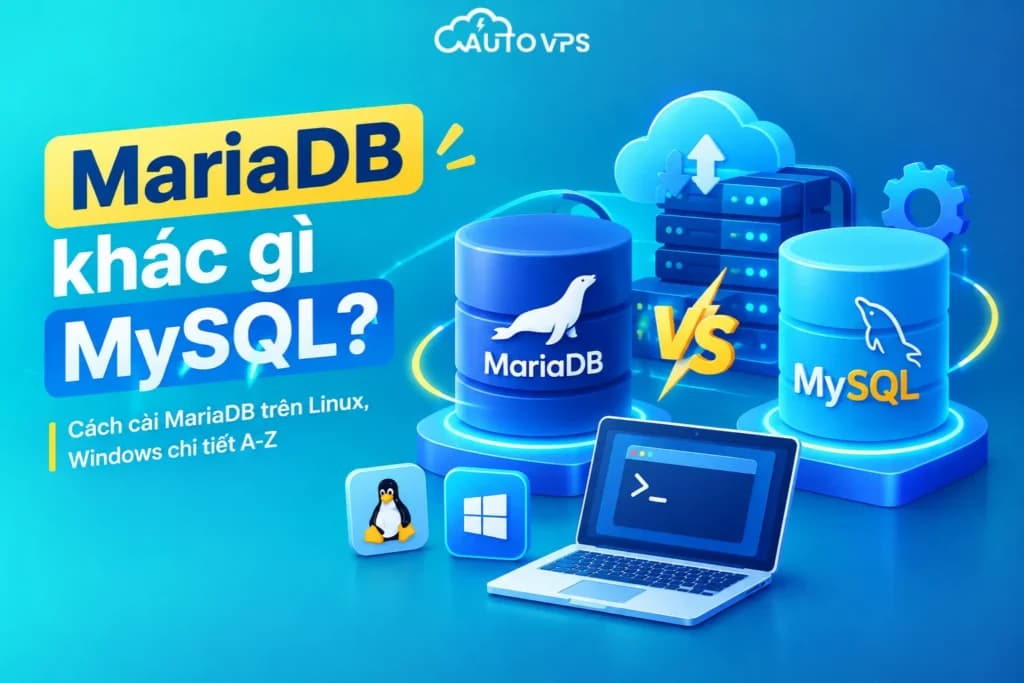Cách cài MariaDB trên Linux, Windows