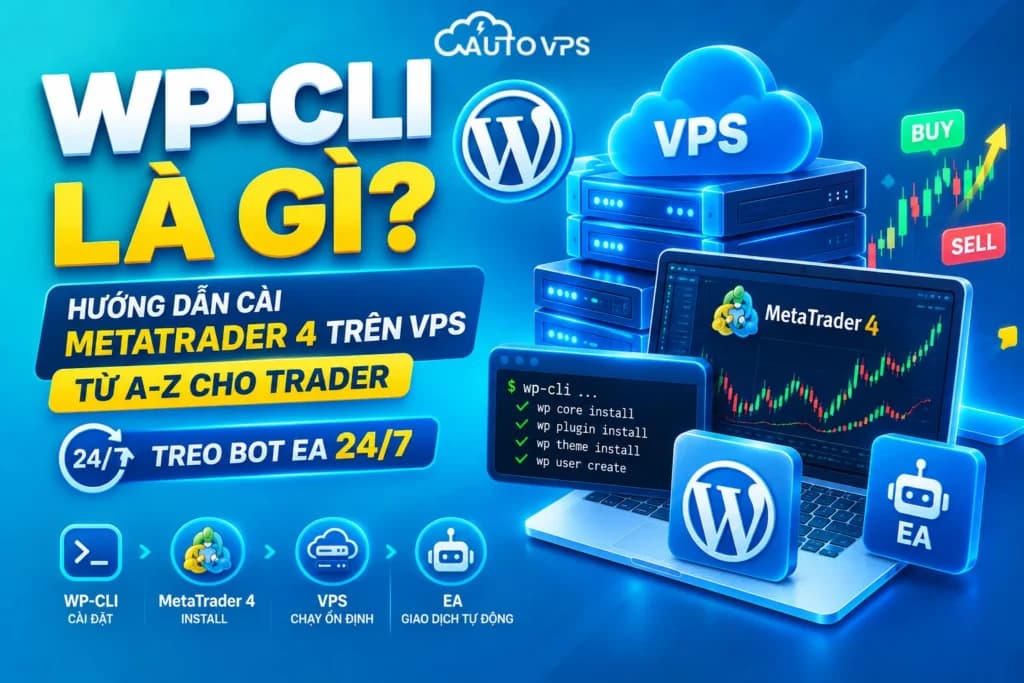 Cài Metatrader 4 Trên VPS