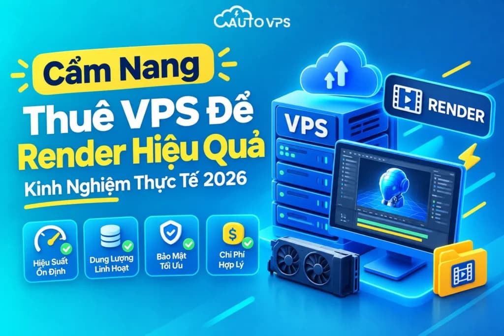 thuê vps render video