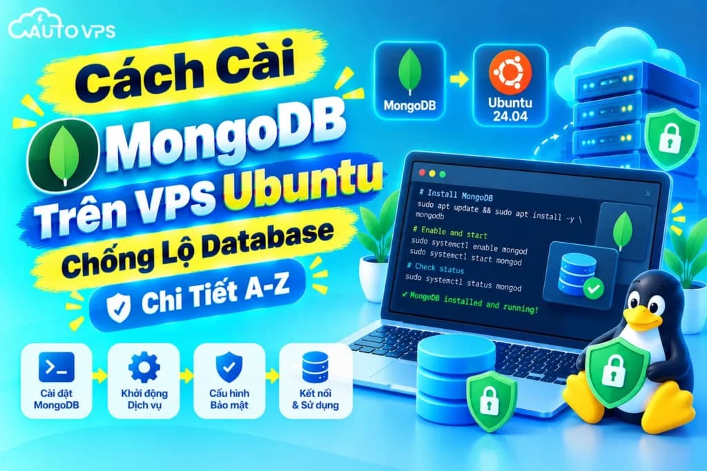 Cách Cài MongoDB Trên VPS Ubuntu