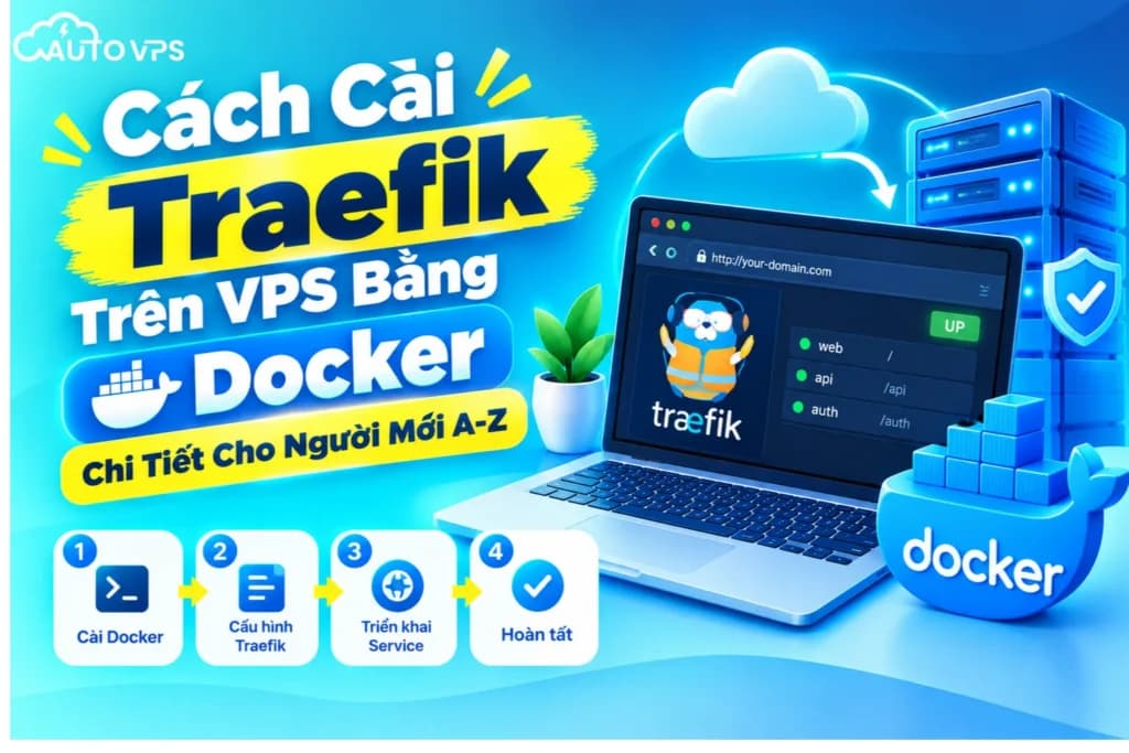 Cách Cài Traefik Trên VPS Bằng Docker