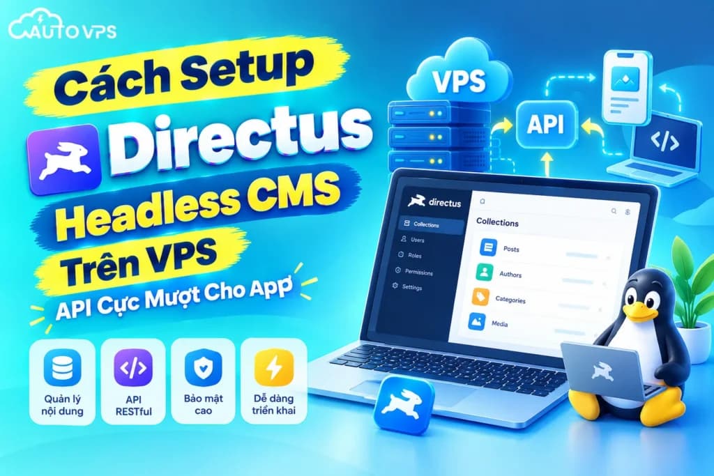 Cách Setup Directus Headless CMS Trên VPS
