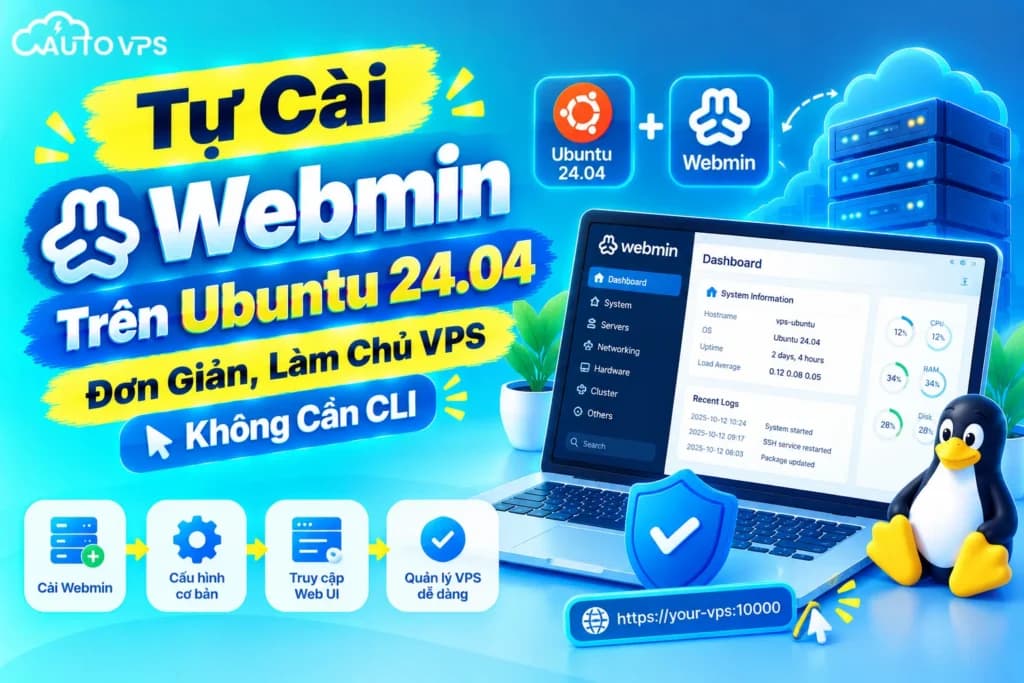 Tự Cài Webmin Trên Ubuntu