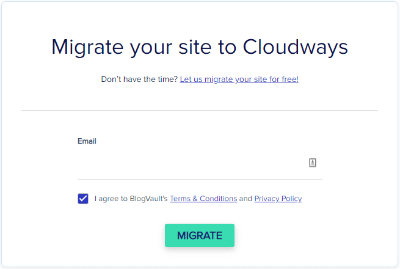 Di chuyển website WordPress về VPS Cloudways thông tin
