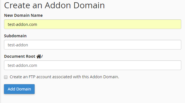 Addon Domain là gì