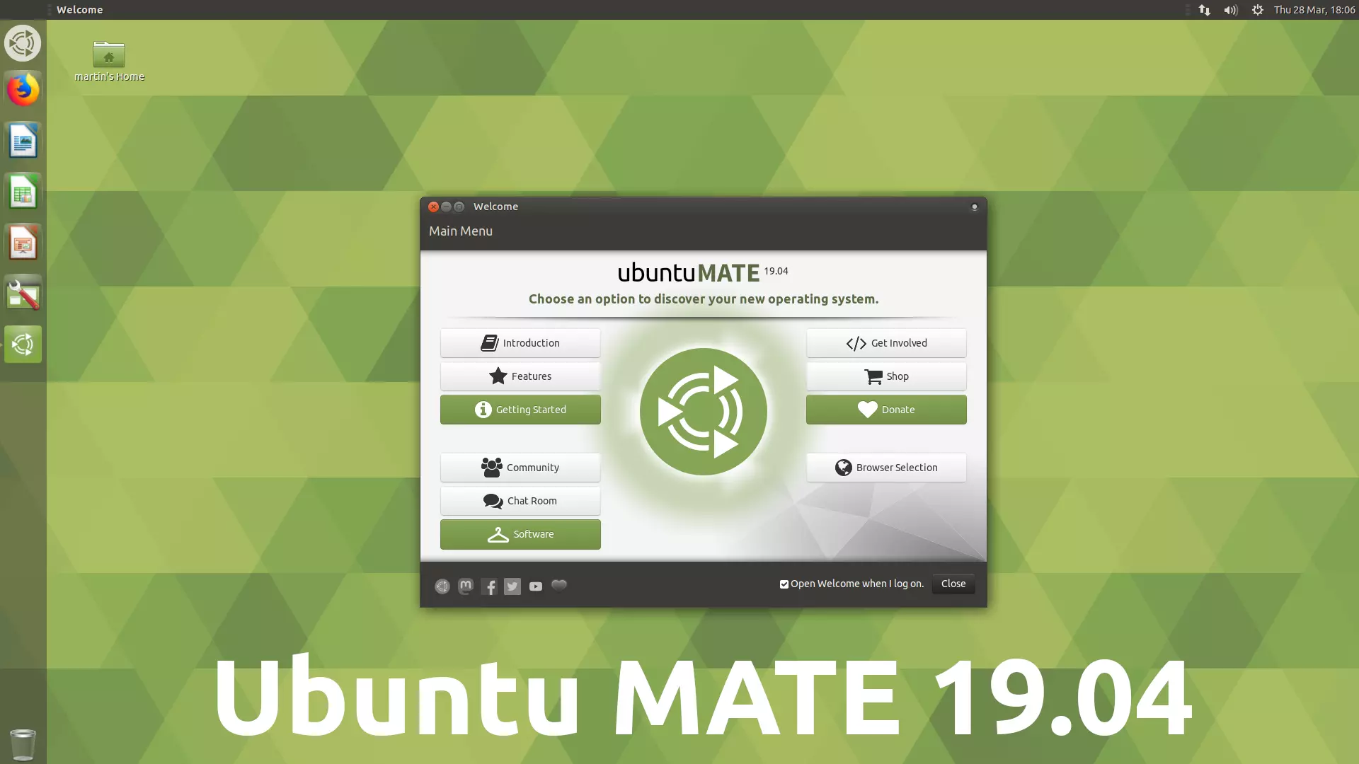 Ubuntu Mate - Cung cấp giao diện người dùng truyền thống