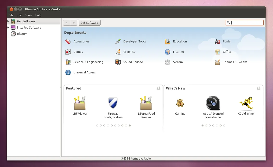 Kho lưu trữ phần mềm của Ubuntu
