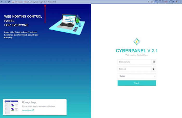 Hướng dẫn cài đặt CyberPanel