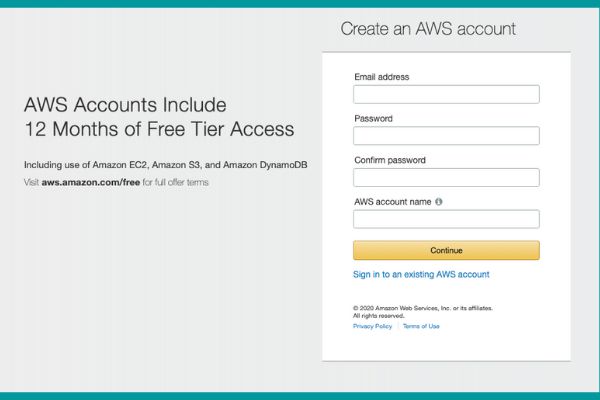 Hướng dẫn đăng ký tài khoản để nhận dịch vụ VPS Amazon Free (AWS)