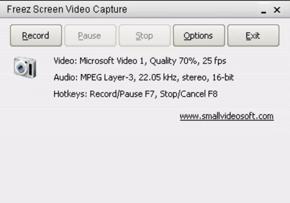  Phần mềm Freez Screen Video Capture
