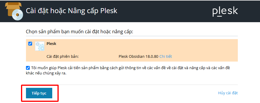 Chọn phiên bản gợi ý