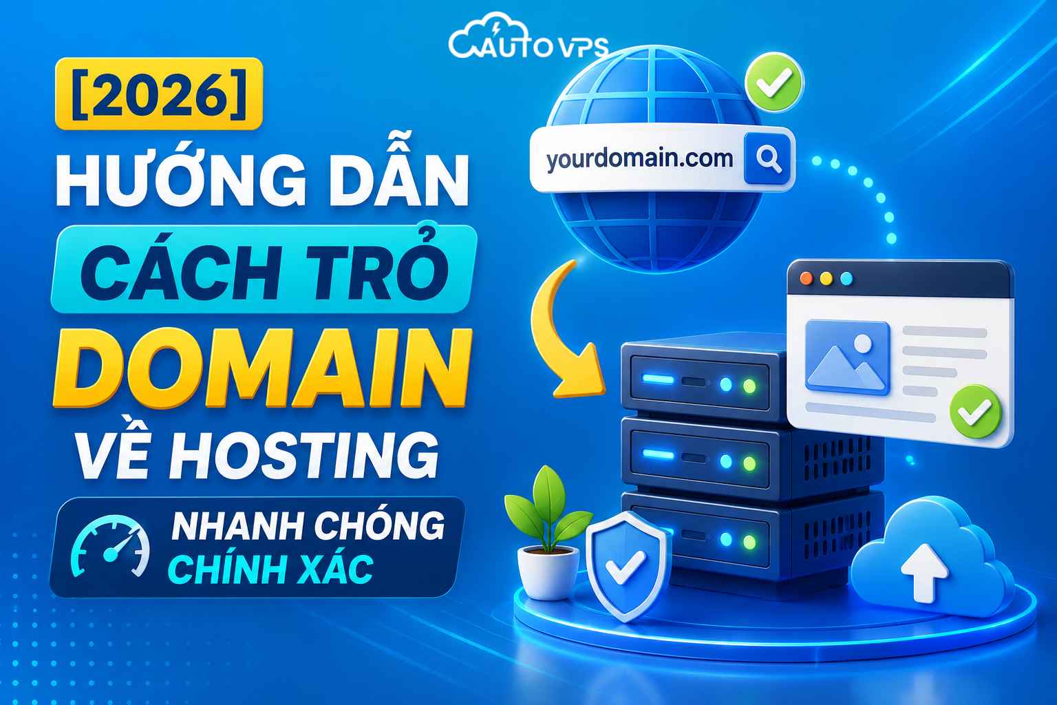 Cách Trỏ Domain Về Hosting