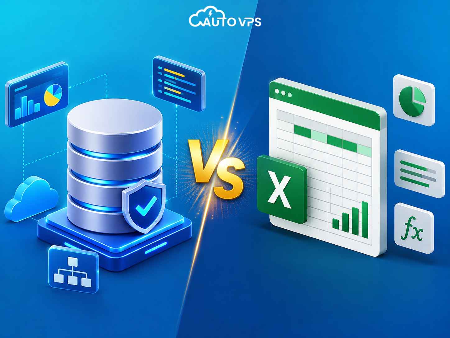 Database Và Excel khác gì nhau