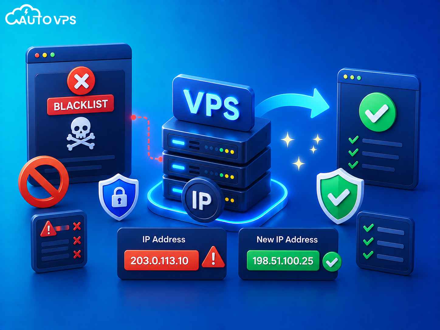 IP VPS bị blacklist là gì
