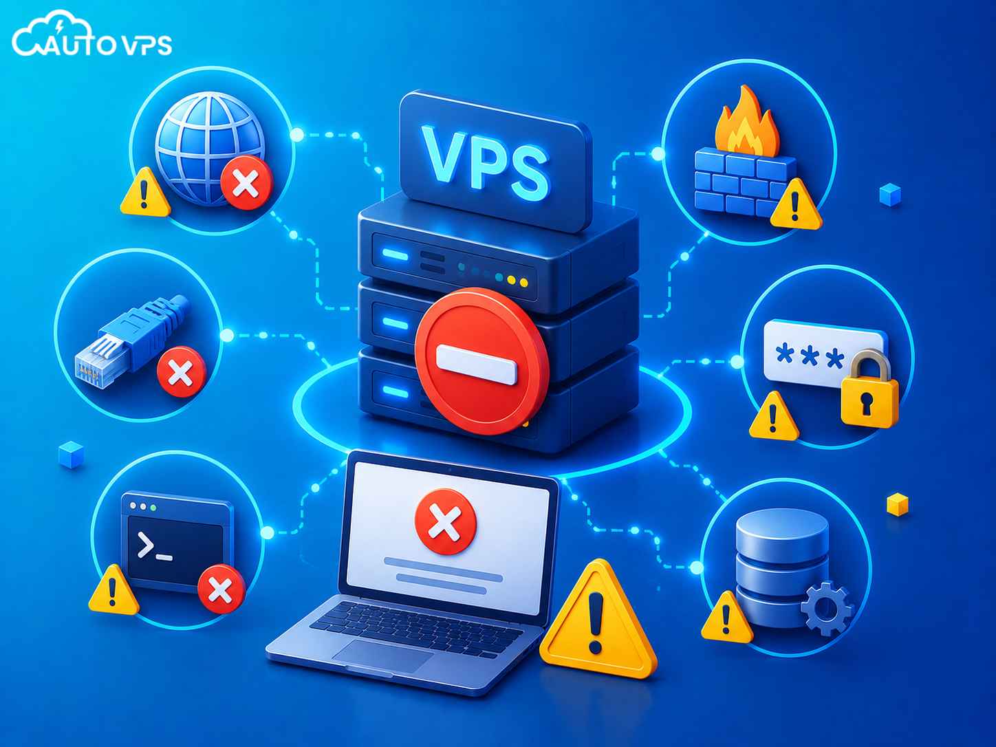 NNguyên nhân không vào được VPS