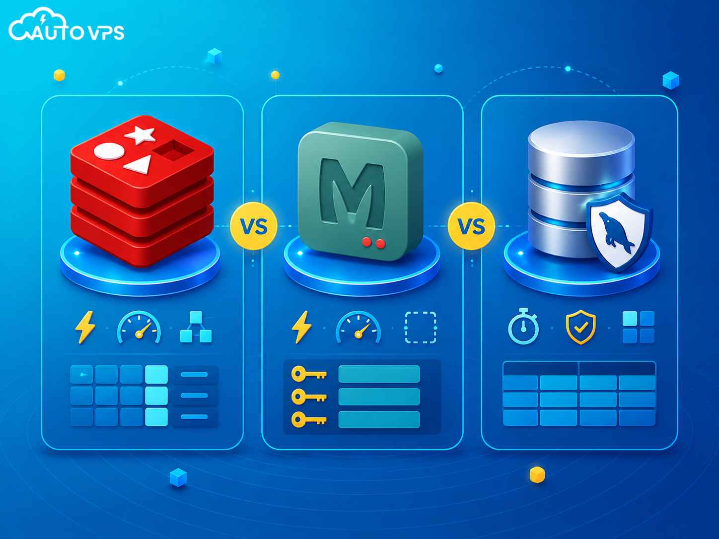 So sánh Redis vs Memcached và MySQL