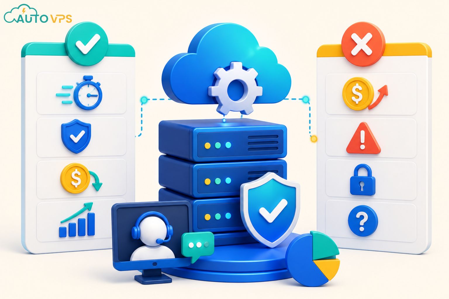 Ưu, nhược điểm khi thuê quản trị VPS bên ngoài