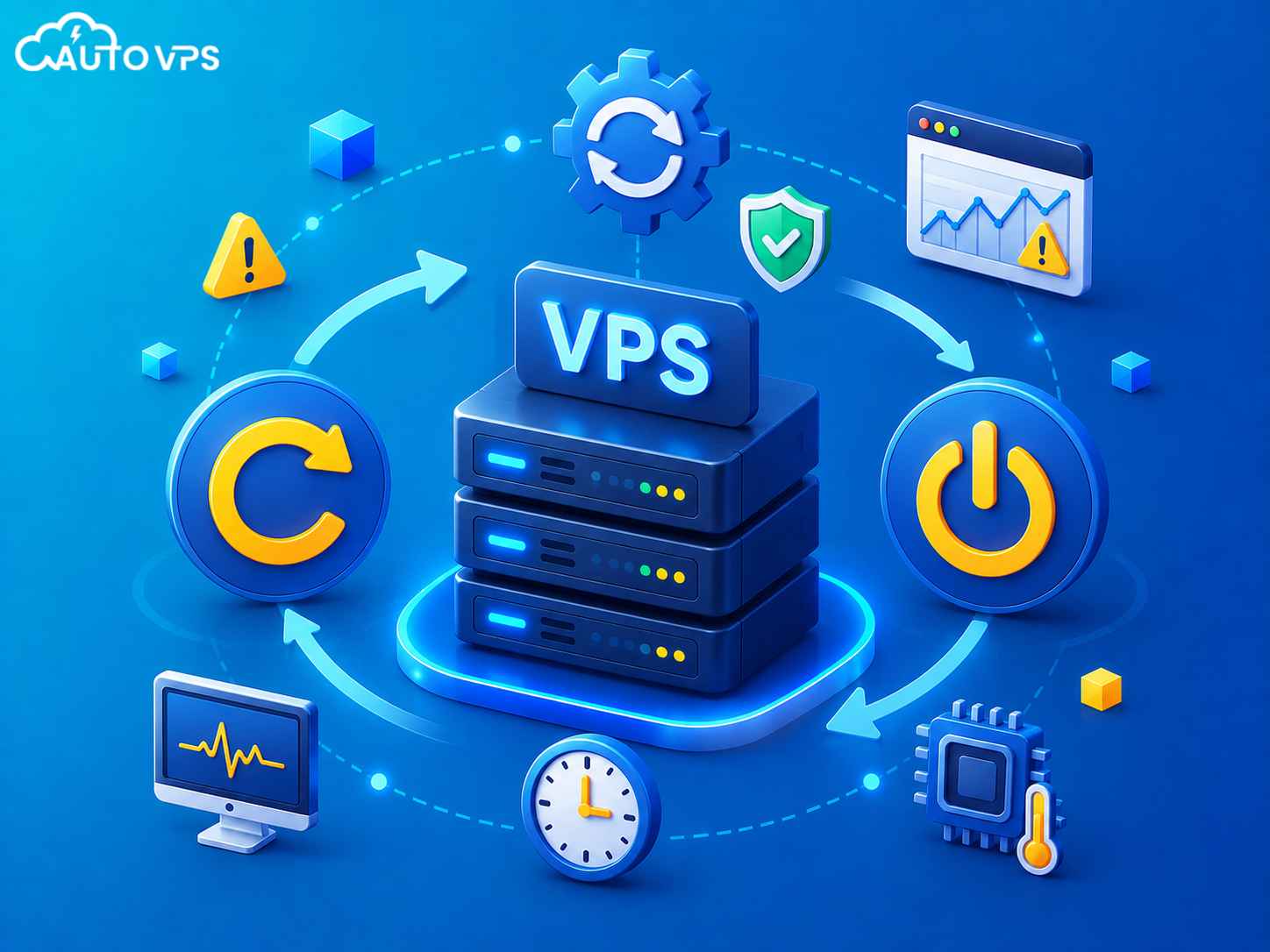 VPS tự động restart hoặc shutdown