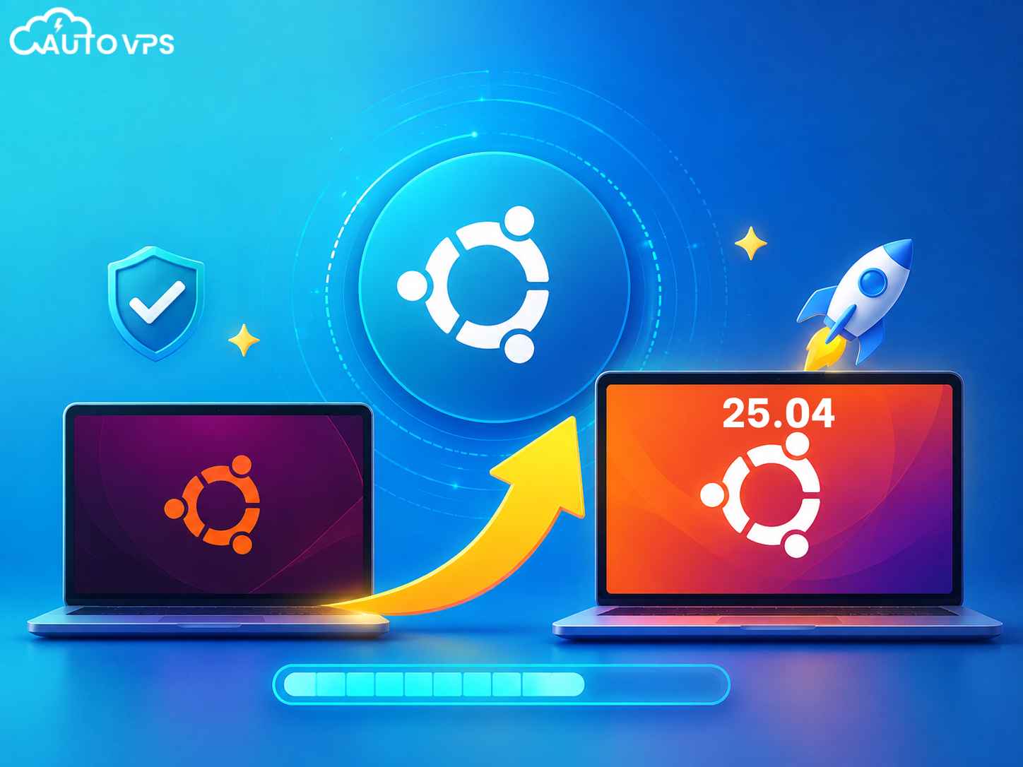nâng cấp lên Ubuntu 25.04