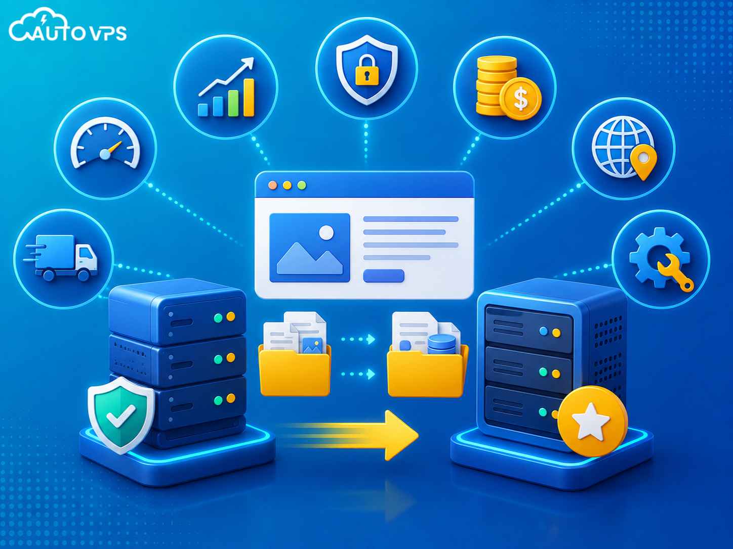 trường hợp cần chuyển dữ liệu website trên VPS