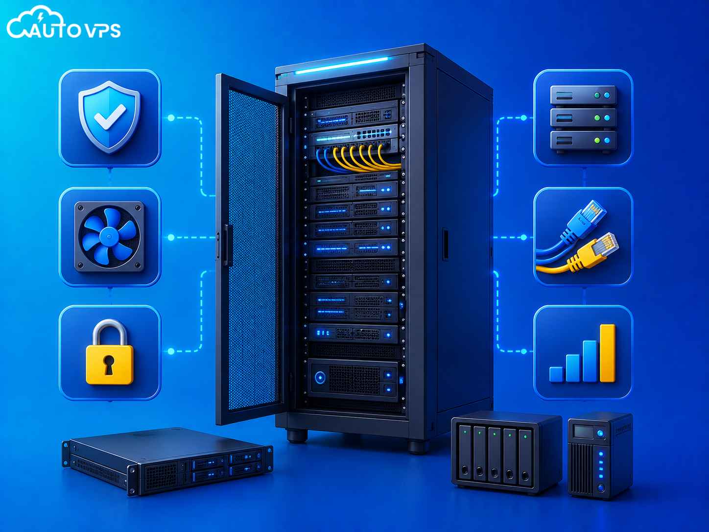 tủ rack server 